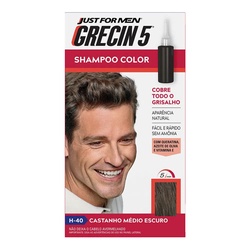 Grecin 5 Shampoo Castanho Medio Escuro