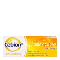 Cebion 1gr Efervescente 10 Comprimidos Sem AÇucar