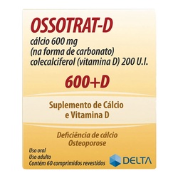 Suplemento VitamÍnico Ossotrat-d Com 60 Comprimidos