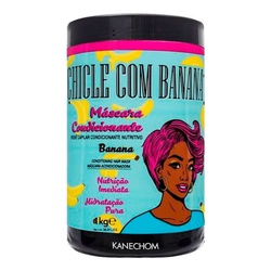 Creme De Tratamento Kanechom 1kg Chiclete Banana