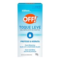 Repelente De Insetos Off! Toque Leve 100ml Gel