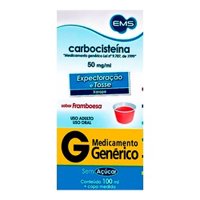 Carbocisteina 50mg/ml Ems Xarope 100ml Adulto