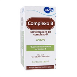 Polivitamínico Do Complexo B Sabor Caramelo Xarope 120ml