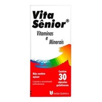 Suplemento VitamÍnico Mineral Vita SÊnior Com 30 CÁpsulas