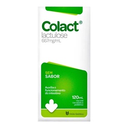 Colact 667mg/ml Xarope Sem Sabor 120ml Uniao Quimica
