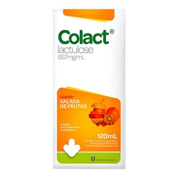 Colact 667mg/ml Xarope Sabor Salada De Frutas 120ml Uniao Quimica