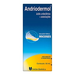 AntimicÓtico Andriodermol SoluÇÃo TÓpica 50ml