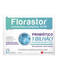 Florastor 1 BilhÃo De Microrganismos Vivos Com 12 Capsulas Uniao Quimica