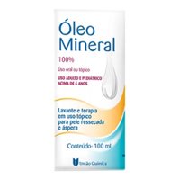 Óleo Mineral UniÃo QuÍmica Com 100ml