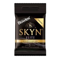 Preservativo Lubrificado Skyn Elite Blowtex Pacote 3 Unidades