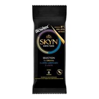 Preservativo Lubrificado Skyn Selection Blowtex Pacote 6 Unidades