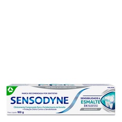 Creme Dental Sensodyne 100g Sensibilidade E Esmalte Whitening