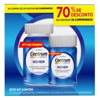 Kit Centrum Hom 60+30cpr