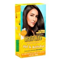 Creme Alisante Capilar Hair Life 180g Mel/amendoas