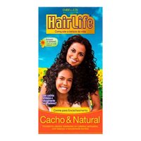 Creme Alisante Capilar Hair Life 180gr Super Cachos