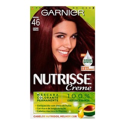 Tintura Nutrisse 4.6 Castanho Vermelgo Borgonha