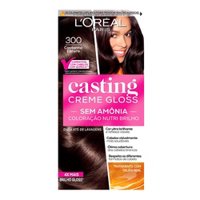 Tintura Casting 300 Creme Gloss Castanho Escuro