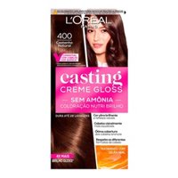 Tintura Casting 400 Creme Gloss Castanho Natural