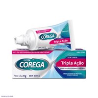 Corega Ultra Creme 20gr Sem Sabor