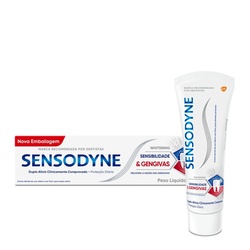 Creme Dental Sensodyne Sensibilidade / Gengivas Whitening Com 100g