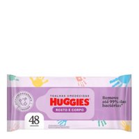Lenços Umedecidos Huggies Rosto Corpo 48 Unidades