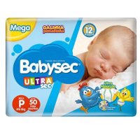 Fralda Babysec Galinha Pintadinha Mega P 46 Unidades