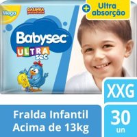 Fralda Babysec Galinha Pintadinha Mega Xxg 28 Unidades