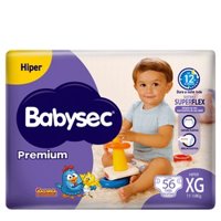 Fralda Baby Sec Premium Hiper Xg 56 Unidades