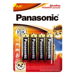 Pilhas Panasonic Alcalina Pequena Aa Com 4 Unidades
