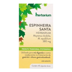 Espinheira Santa 380mg  45 Cápsulas