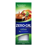 AdoÇante Zero-cal StÉvia Com 80ml
