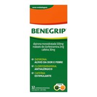 Benegrip Com 12 Comprimidos