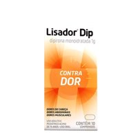 Lisador Dipirona Monoidratada 1g 10 Comprimidos