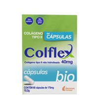 Colágeno Colflex Bio Tipo Ii Não Hidrolisado 60 Cápsulas