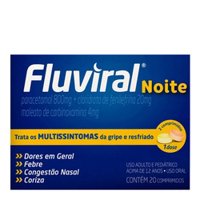 Fluviral Noite 20 Comprimidos