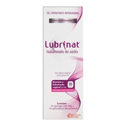 Lubrinat Gel 30gr 10aplicações Mantecorp