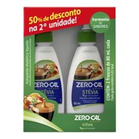 Adocante LÍquido Zero Cal 80ml StÉvia C/2unidades
