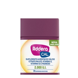 Suplemento Alimentar Addera Cal 2.000ui 30 Comprimidos