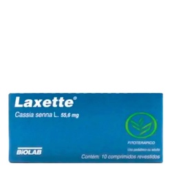 Laxette 55,6mg 10 Comprimidos