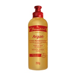 Creme Multifuncional Para Cabelo Yamasterol Argan Com 200g