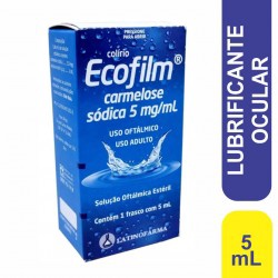 Colirio Ecofilm 5mg/ml Solução Oftálmica Estéril 5ml