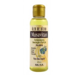 Oleo De Ricino 60ml Musa