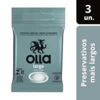 Preservativo Olla Large Com 3 Unidades