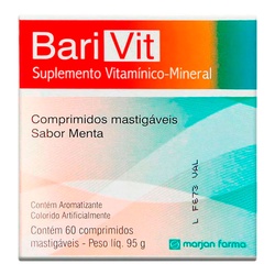 Suplemento Vitamínico-mineral Barivit Marjan 60 Comprimidos