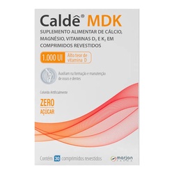 Suplemento Alimentar CaldÊ Mdk 1.000ui 30 Comprimidos