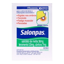 Salonpas Pequeno 10 Unidades