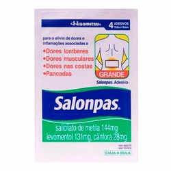 Salonpas Adesivo Grande Com 4 Unidades