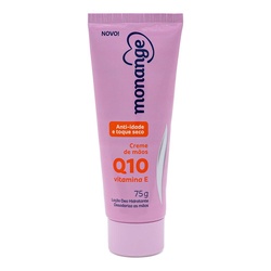 Creme Para MÃos Monange 75g Anti-idade Q10 E Vitamina E