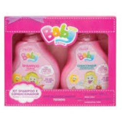 Kit Shampoo + Condicionador Muriel Baby Menina Com 100ml Cada