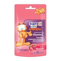 Supra C Kids Sabor Morango Com 30 Unidades Kley Hertz